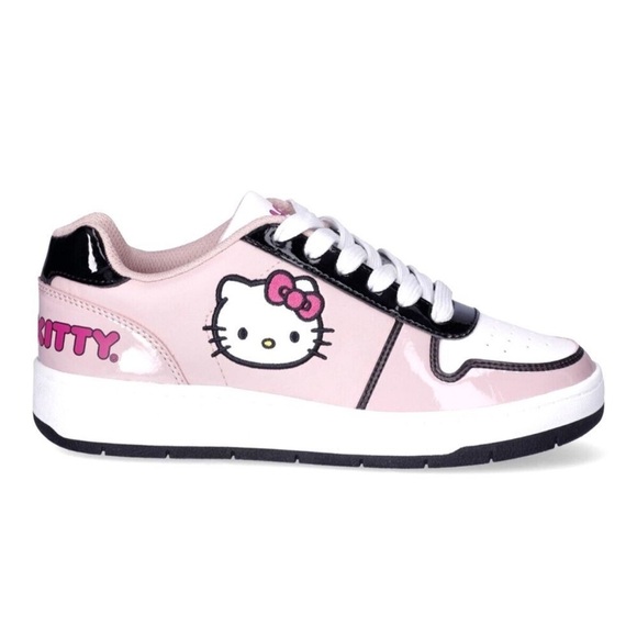 Shoes - Hello Kitty by Sanrio Women’s Pink Casual Court Sneakers Size 11 NWOT